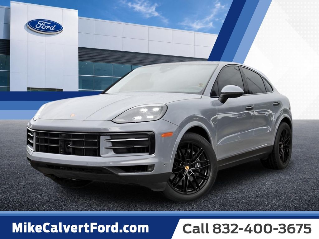 Brown (Cashmere Beige Metallic) 2024 Porsche Cayenne Coupe Coupe All-Wheel Drive 8-Speed Automatic