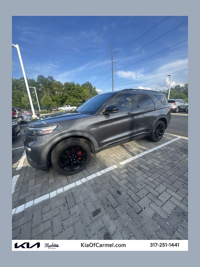Gray (Magnetic) 2020 Ford Explorer SUV / Crossover All-Wheel Drive Automatic