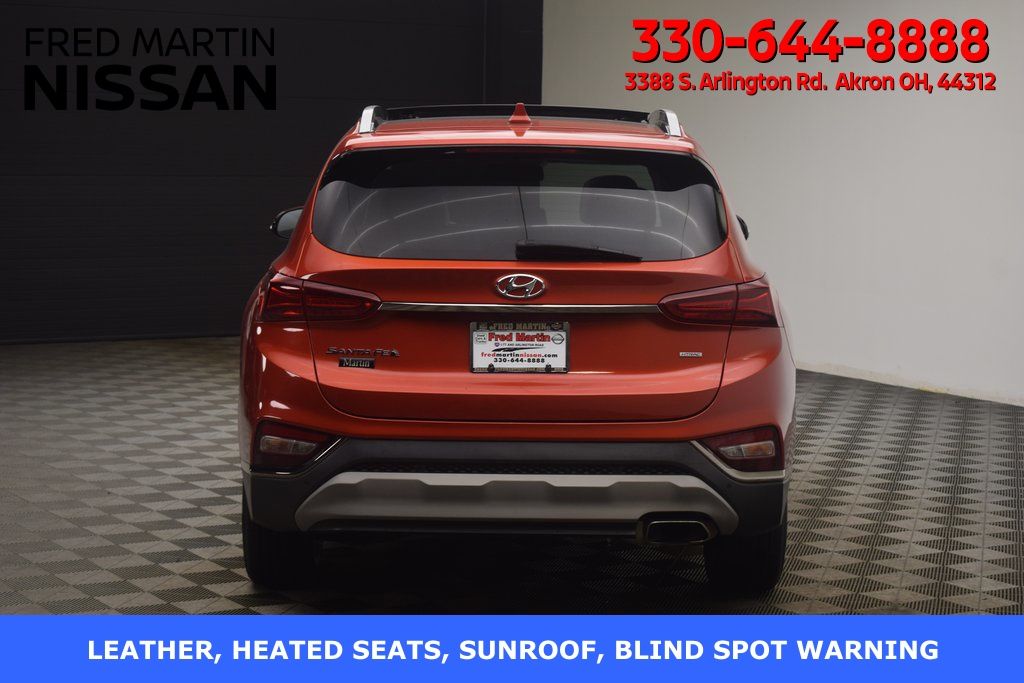 used 2019 Hyundai Santa Fe car, priced at $15,372
