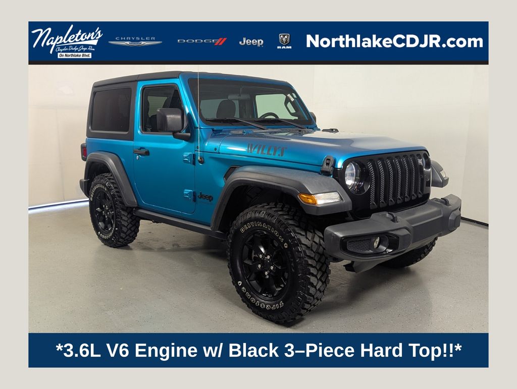 Bikini Pearlcoat 2020 Jeep Wrangler SUV / Crossover Four-Wheel Drive 8-Speed Automatic