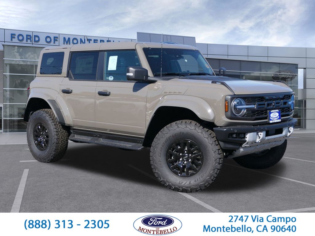 Marsh Gray 2025 Ford Bronco Raptor 4WD SUV / Crossover Four-Wheel Drive Automatic
