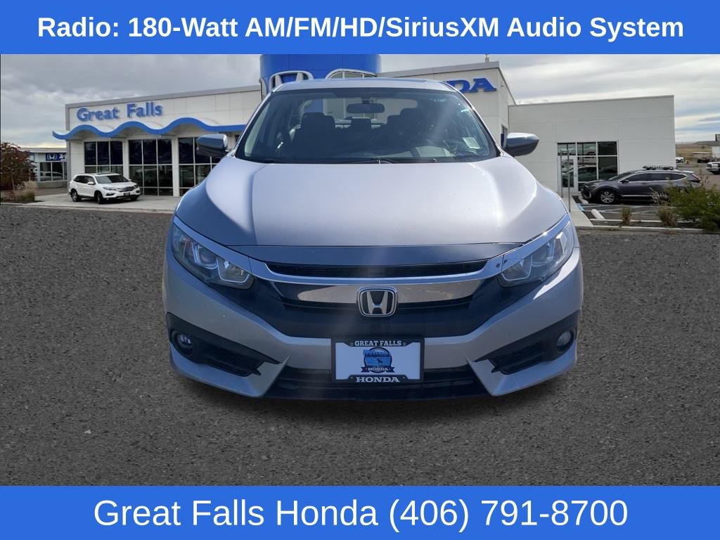 Used 2017 Honda Civic EX-T with VIN 2HGFC1F34HH654162 for sale in Great Falls, MT