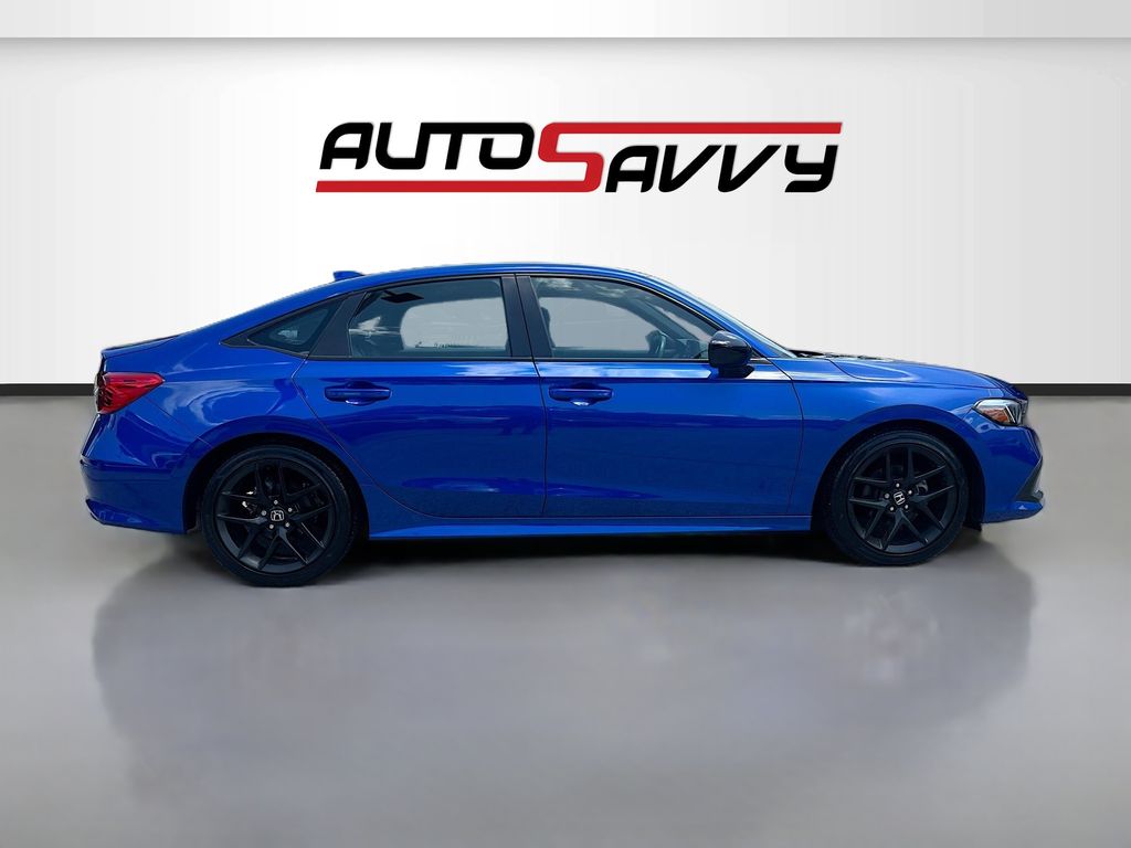 2023 Honda Civic Sport Blue at Emmons Autoplex