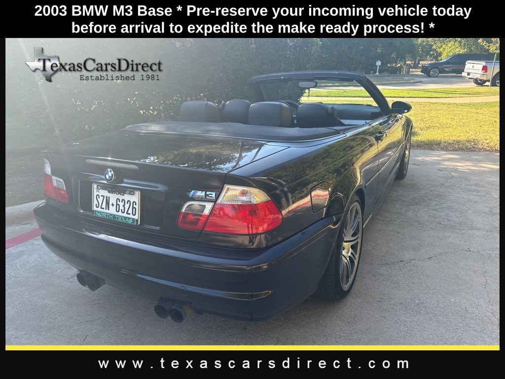 2003 BMW M3 Base 3