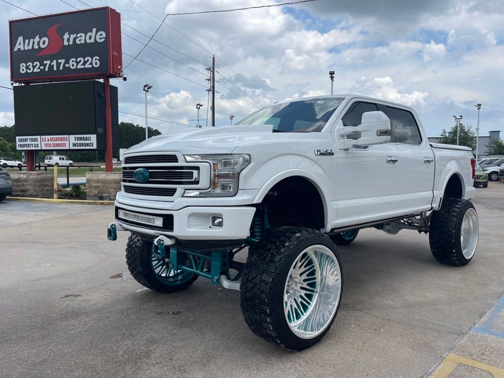 2015 Ford F-150 Lariat White at Baytown Hyundai