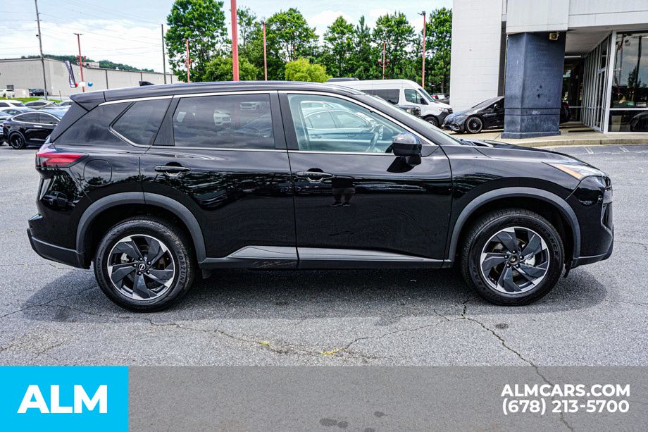 Used 2024 Black Nissan SV image 8