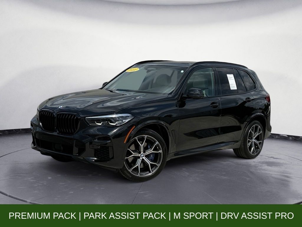 Black Sapphire Metallic 2022 BMW X5 SUV / Crossover All-Wheel Drive 8-Speed Automatic