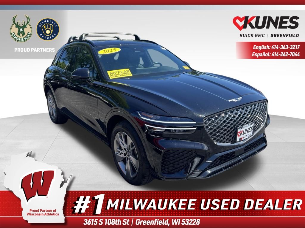 Black 2025 Genesis GV70 SUV / Crossover All-Wheel Drive 8-Speed Automatic