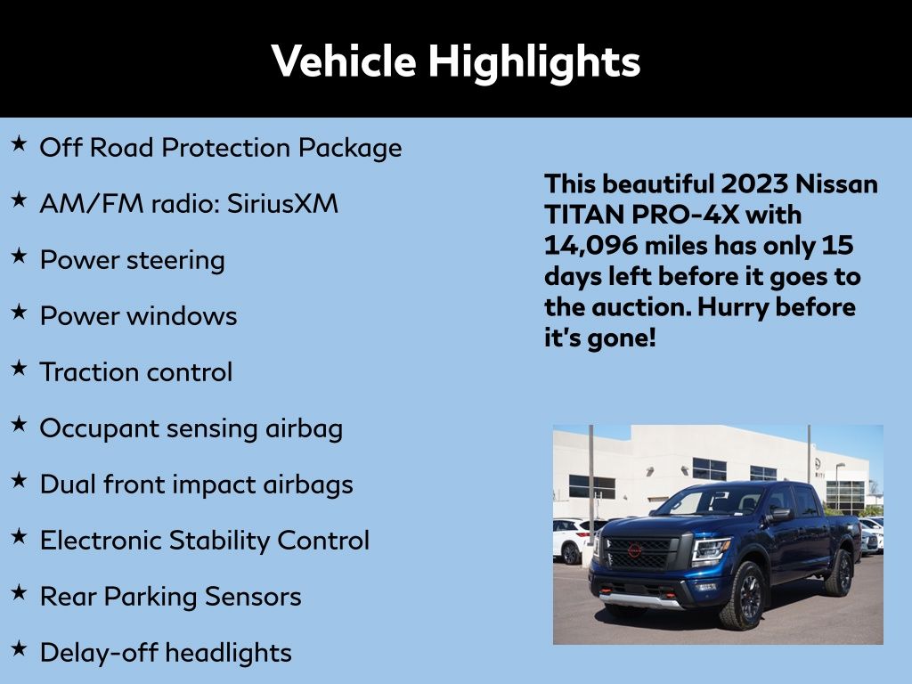 2023 Nissan Titan PRO-4X 2