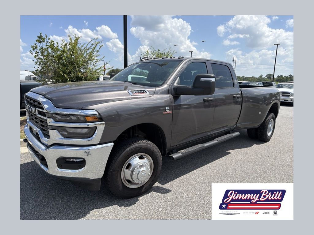 Gray (Granite Crystal Metallic Clearcoat) 2026 RAM 3500 Pickup Truck Four-Wheel Drive 8-Speed Automatic
