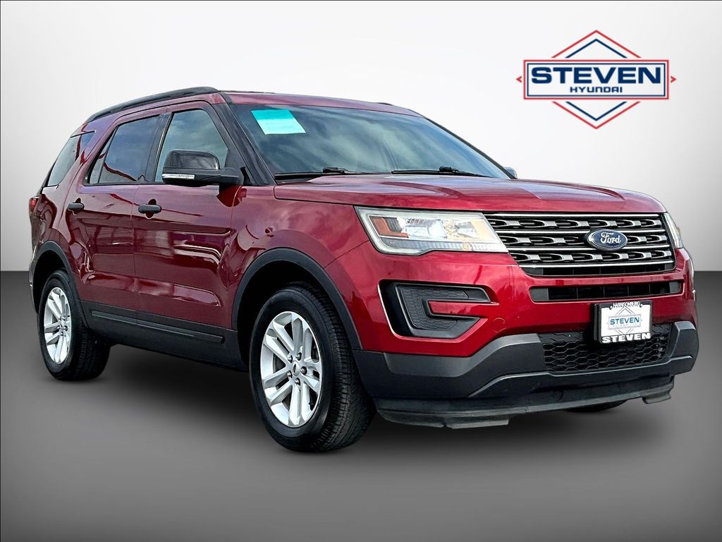 Ruby Red Metallic 2016 Ford Explorer SUV / Crossover All-Wheel Drive 6-Speed Automatic