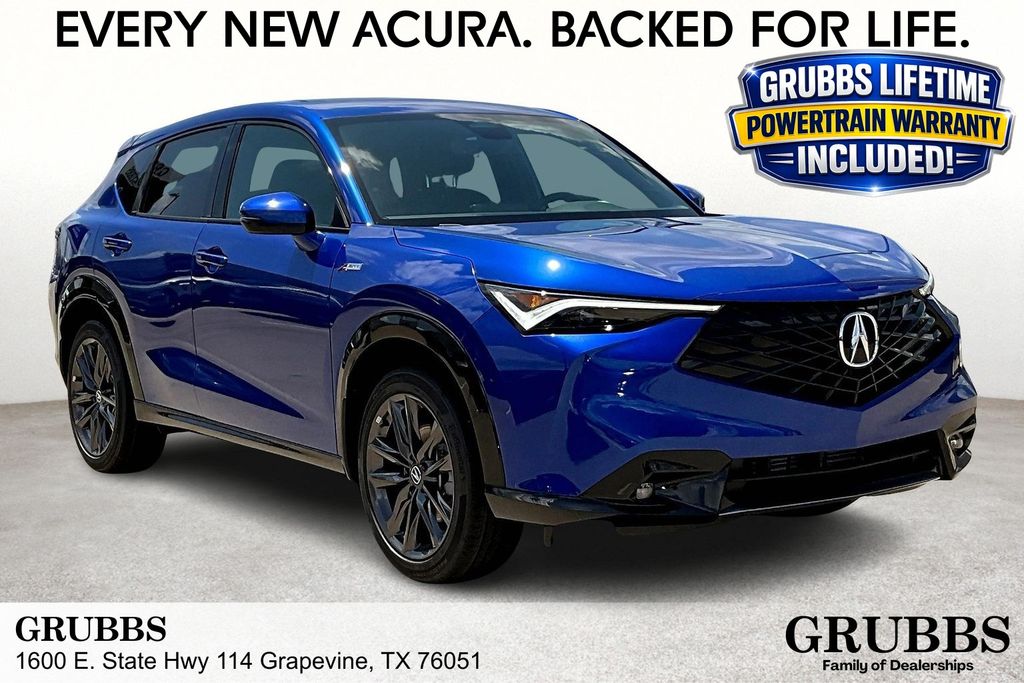 Adriatic Sea Blue 2025 Acura ADX SUV / Crossover All-Wheel Drive Continuously Variable Transmission