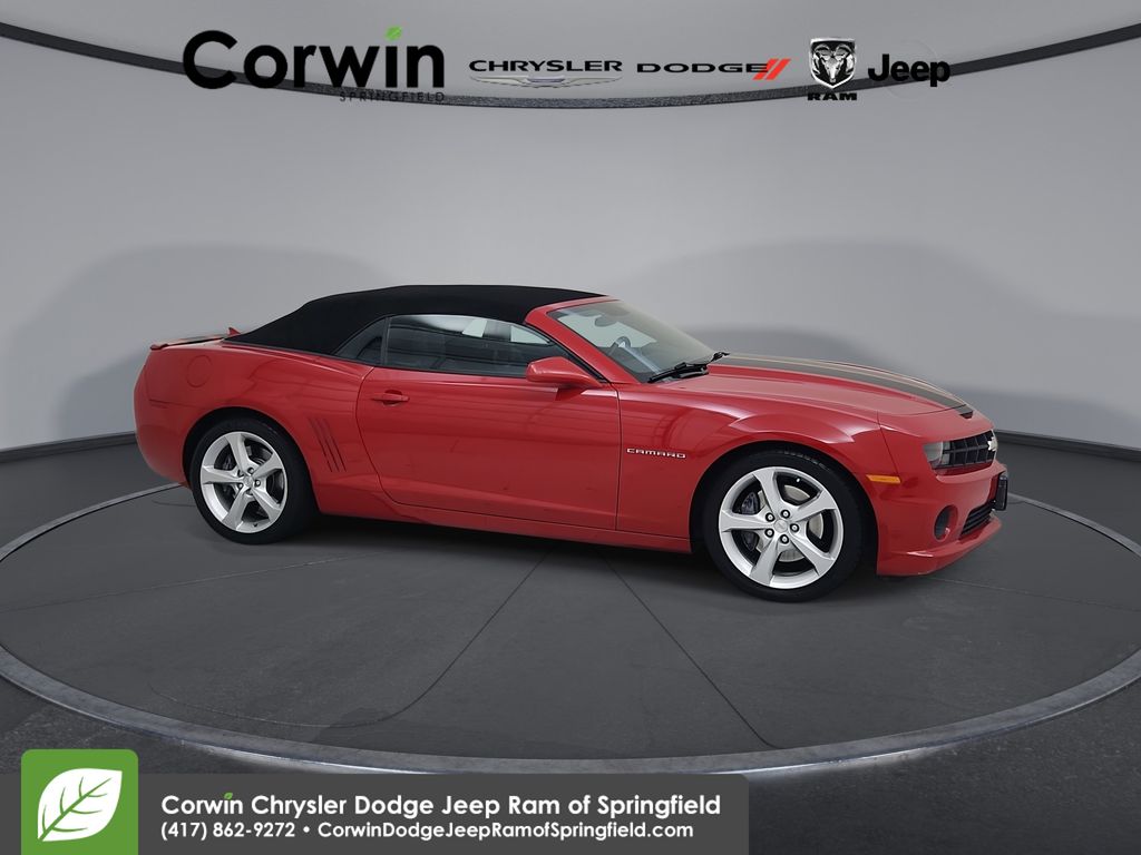 Victory Red 2013 Chevrolet Camaro Convertible Rear-Wheel Drive 6-Speed Automatic