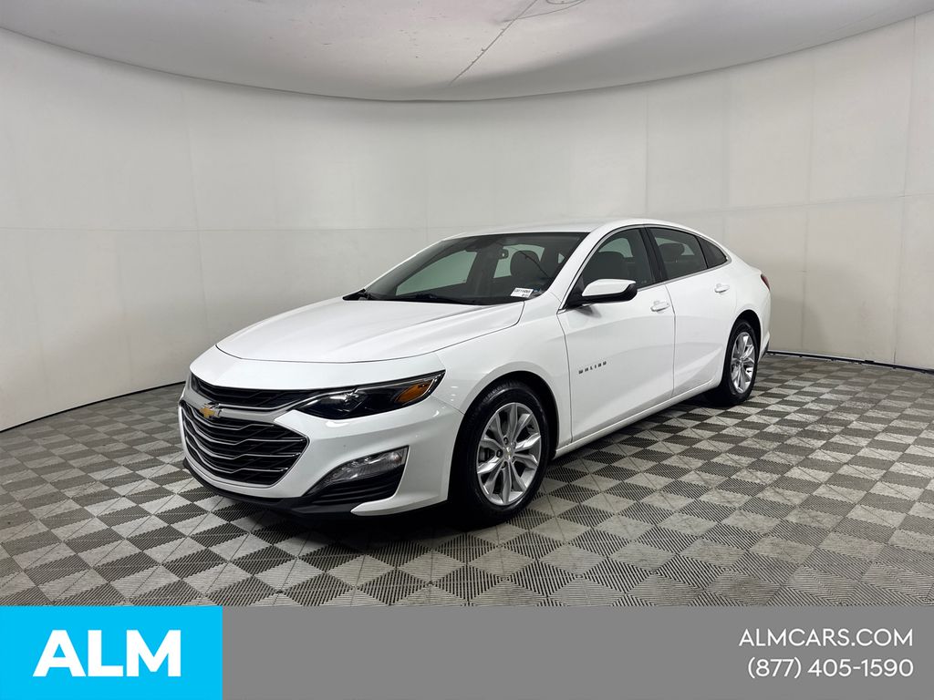 Summit White 2025 Chevrolet Malibu Sedan Front-Wheel Drive Continuously Variable Transmission