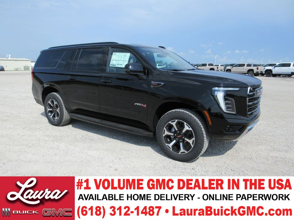Onyx Black 2026 GMC Yukon XL SUV / Crossover Four-Wheel Drive