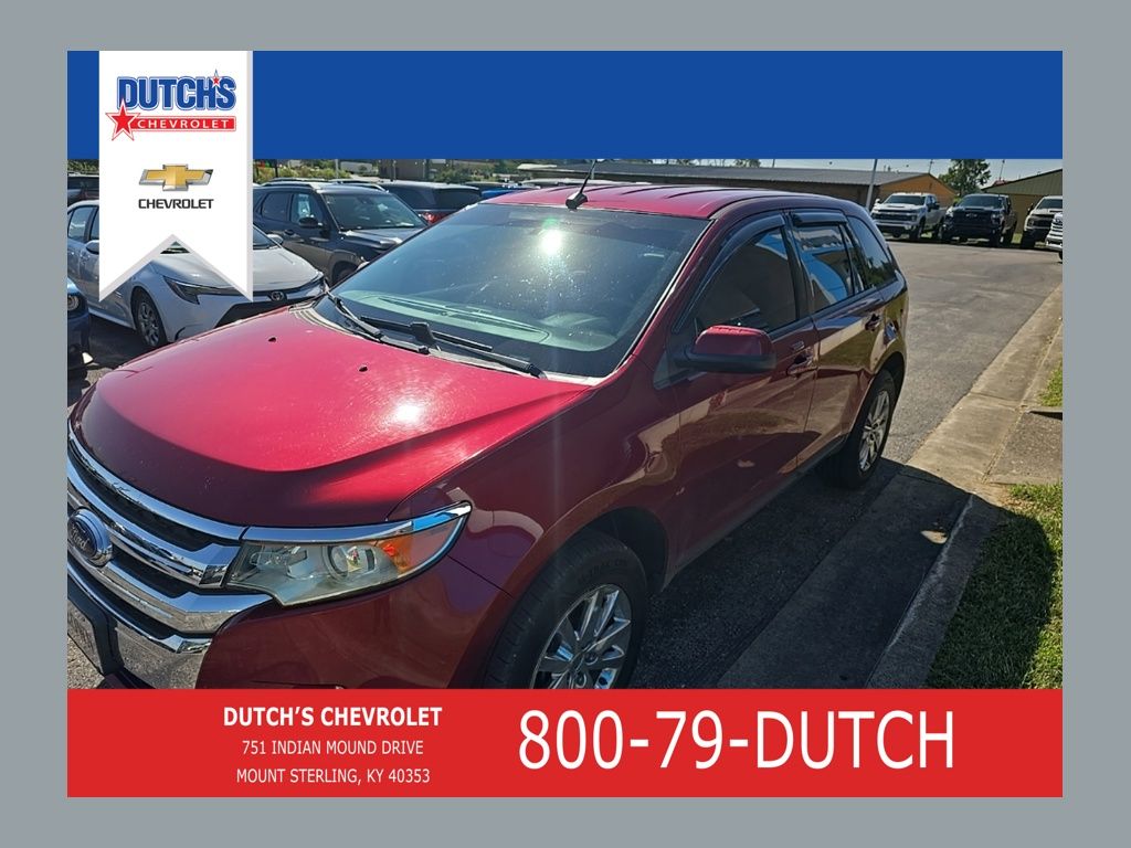 Ruby Red Metallic 2014 Ford Edge SUV / Crossover Front-Wheel Drive 6-Speed Automatic