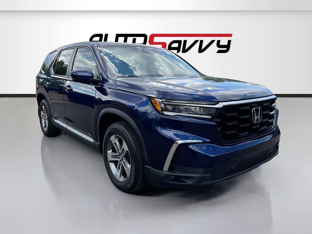 Dark Blue 2023 Honda Pilot SUV / Crossover All-Wheel Drive Automatic