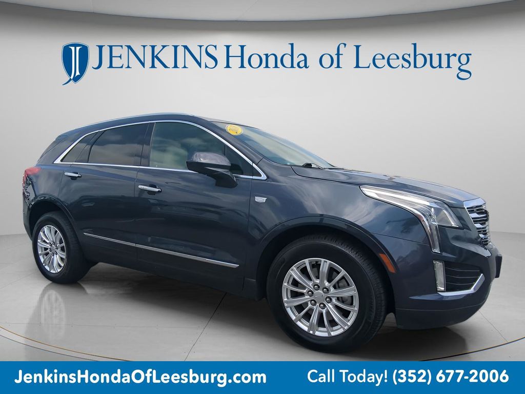Harbor Blue Metallic 2018 Cadillac XT5 AWD SUV / Crossover Four-Wheel Drive 8-Speed Automatic