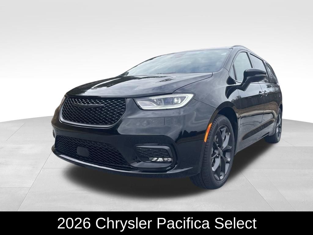 Diamond Black 2026 Chrysler Pacifica Minivan Front-Wheel Drive 9-Speed Automatic