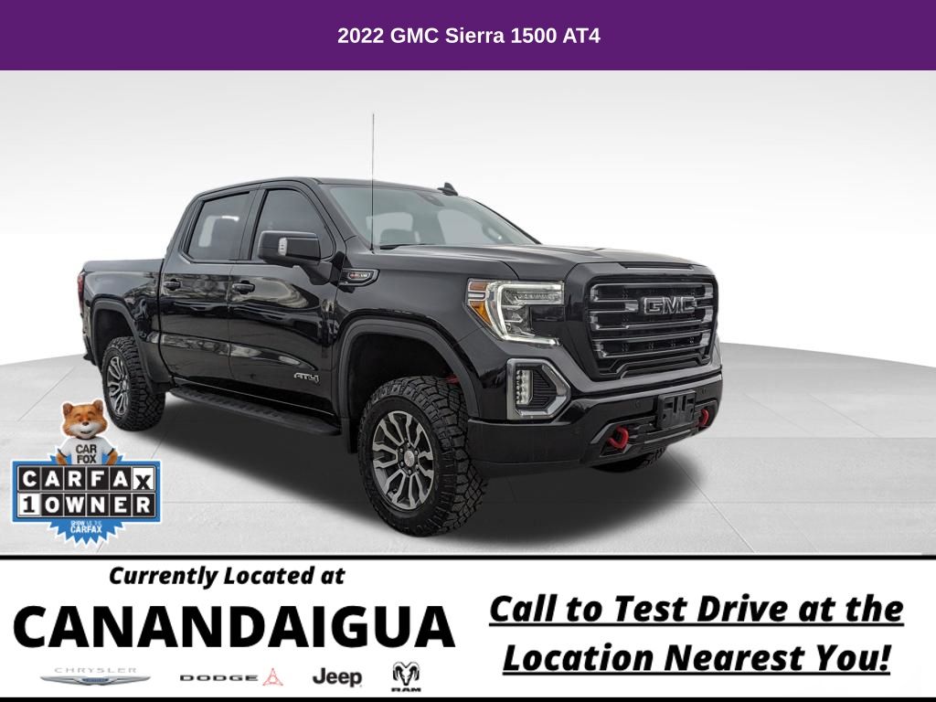 2022 GMC Sierra 1500 Limited AT4 Crew Cab 4WD