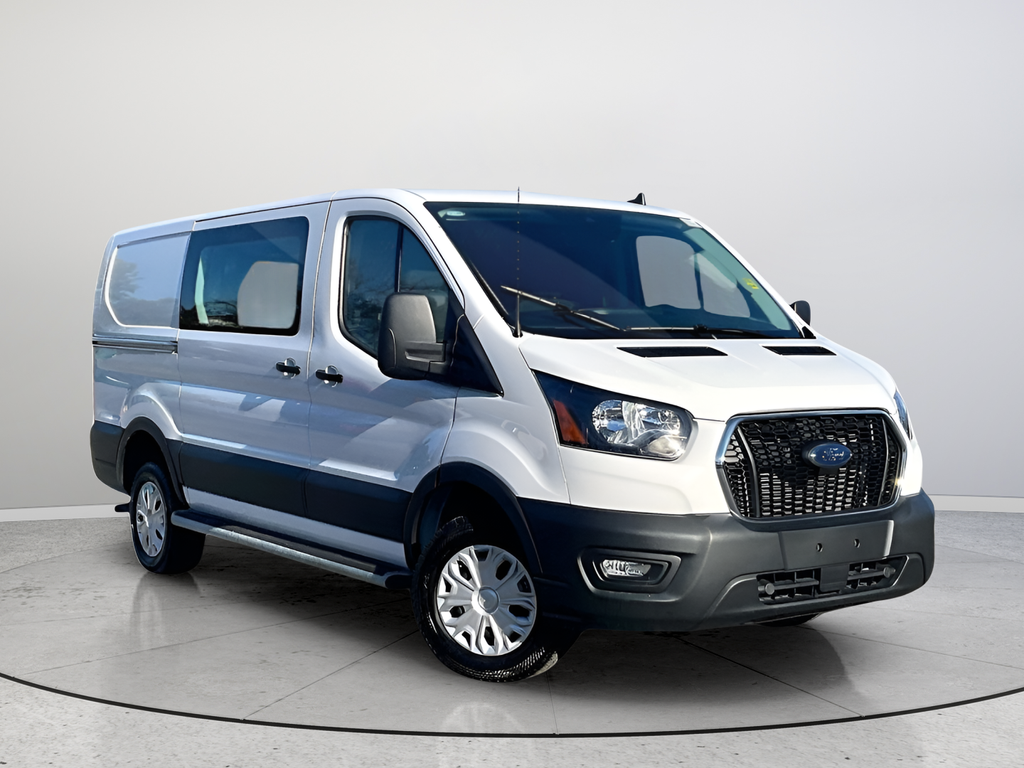 Oxford White 2024 Ford Transit Cargo 250 Low Roof LB RWD Van Rear-Wheel Drive
