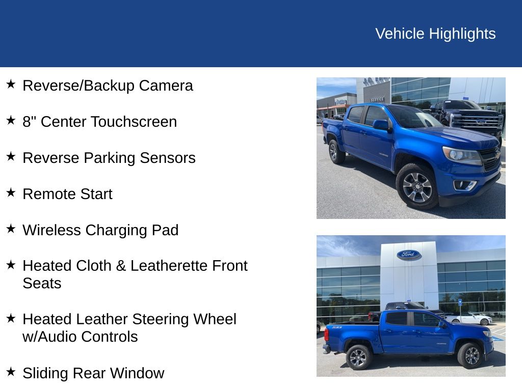 2020 Chevrolet Colorado 2WD Crew Cab Short Box Z71