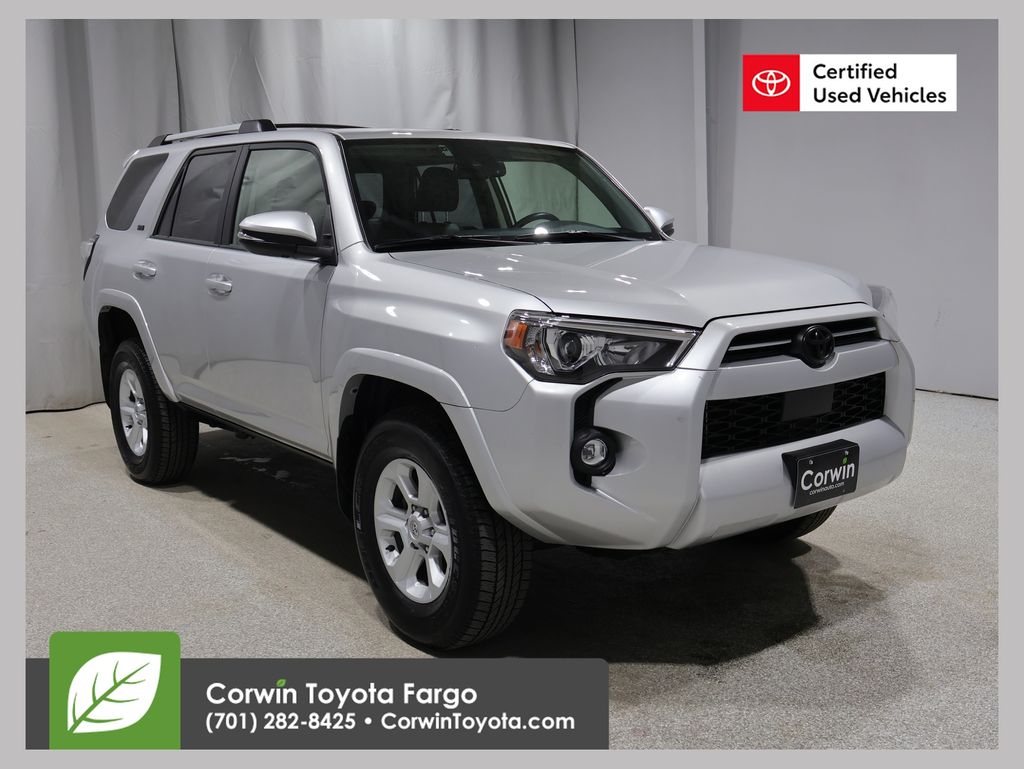 Classic Silver Metallic 2023 Toyota 4Runner SR5 Premium 4WD SUV / Crossover Four-Wheel Drive 5-Speed Automatic