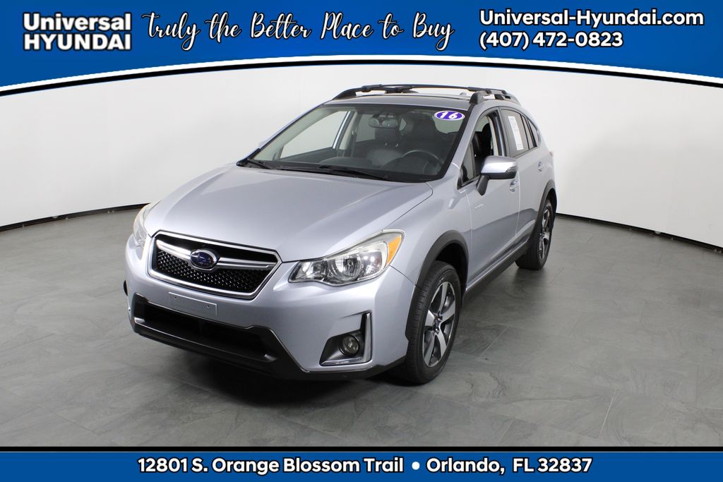 Ice Silver Metallic 2016 Subaru Crosstrek Hybrid Touring SUV / Crossover All-Wheel Drive Continuously Variable Transmission