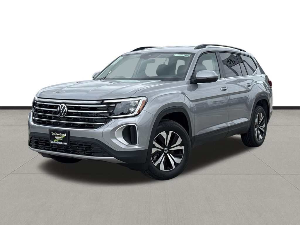 2026 Volkswagen Atlas 2.0T SE Silver at DeMontrond Auto Country