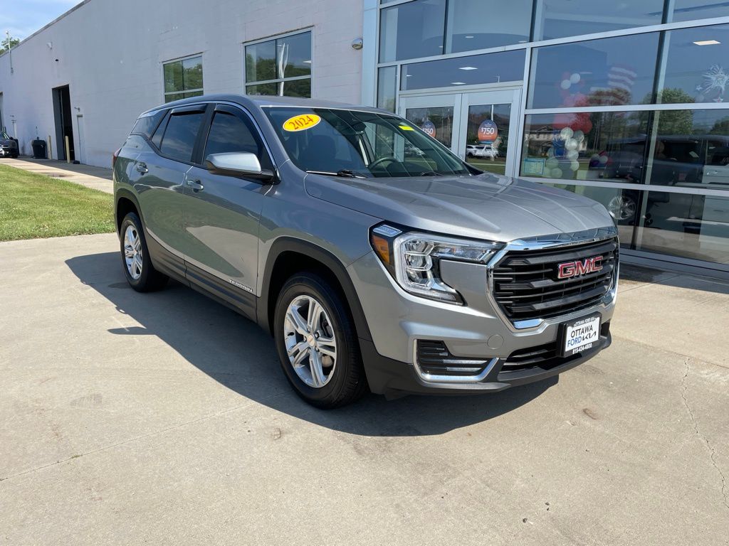 Sterling Metallic 2024 GMC Terrain SUV / Crossover All-Wheel Drive 9-Speed Automatic