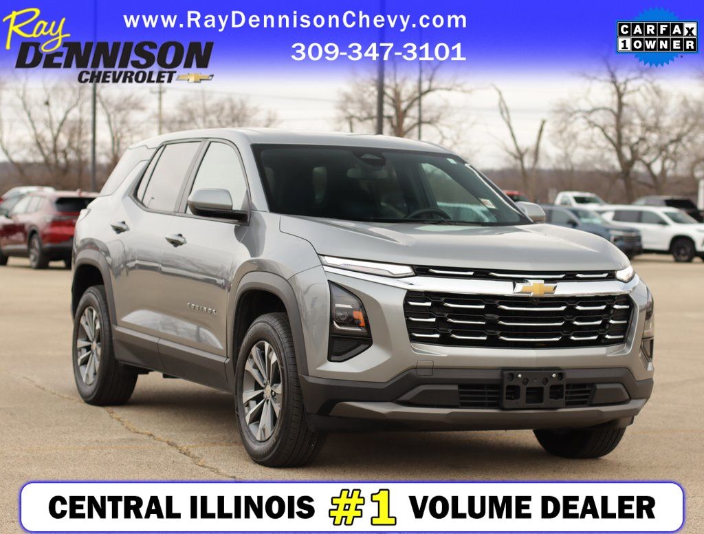 Sterling Gray Metallic 2025 Chevrolet Equinox LT FWD SUV / Crossover Front-Wheel Drive Continuously Variable Transmission