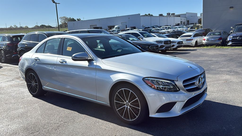 Iridium Silver Metallic 2021 Mercedes-Benz C-Class C 300 Sedan RWD Sedan Rear-Wheel Drive 9-Speed Automatic