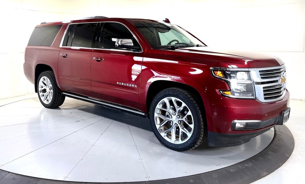 Siren Red Tintcoat 2018 Chevrolet Suburban SUV / Crossover Four-Wheel Drive 6-Speed Automatic Overdrive