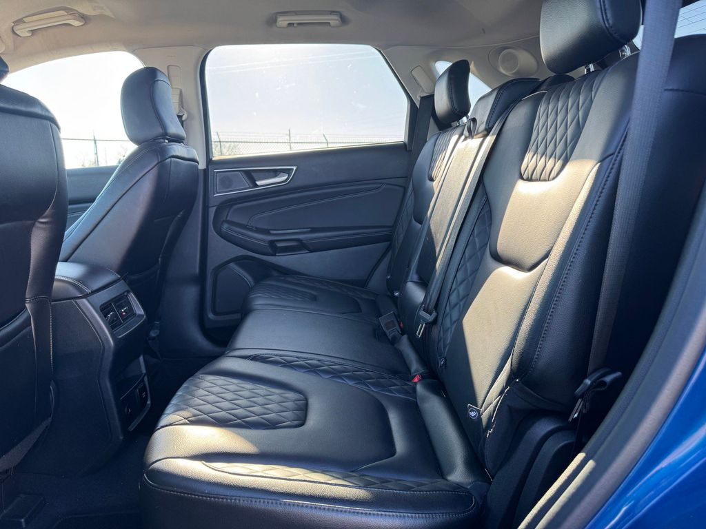 2024 Ford Edge Titanium Blue at North Houston Mitsubishi