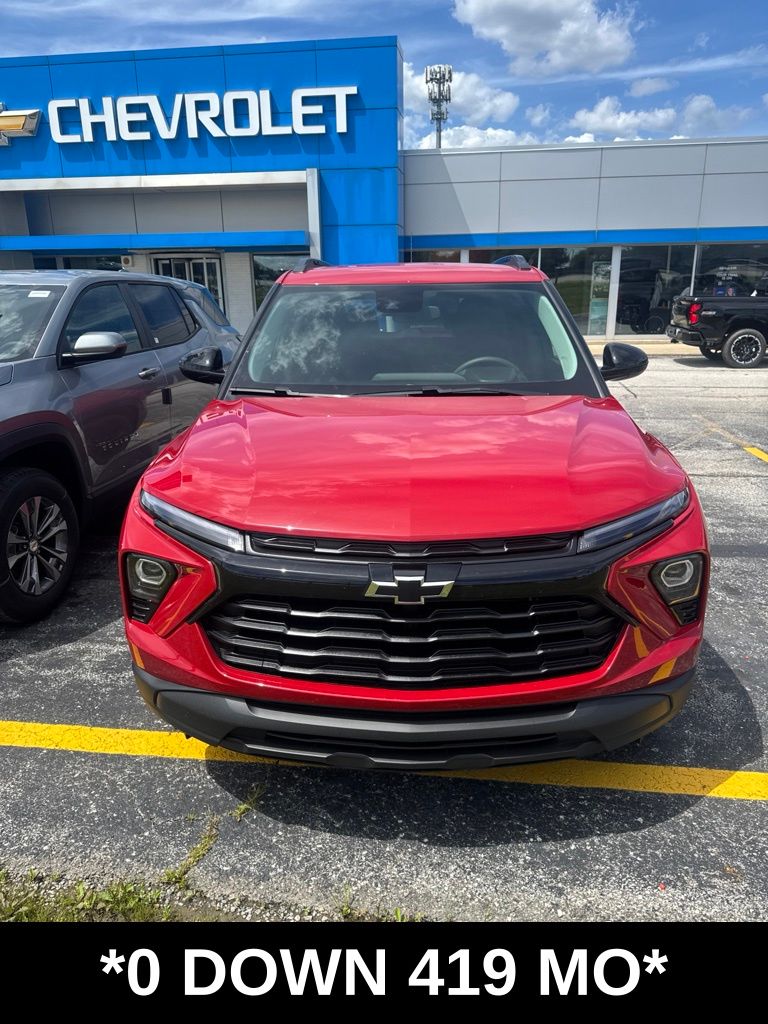 Red 2026 Chevrolet Trailblazer SUV / Crossover Four-Wheel Drive 9-Speed Automatic
