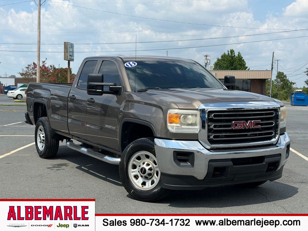 Bronze Alloy Metallic 2015 GMC Sierra 3500HD Pickup Truck 4X2 6-Speed Automatic Overdrive