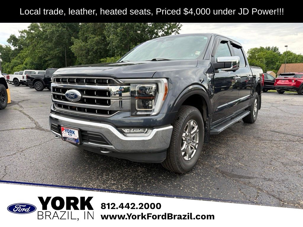 Smoked Quartz Metallic Tinted Clearcoat 2021 Ford F-150 Pickup Truck Four-Wheel Drive Automatic