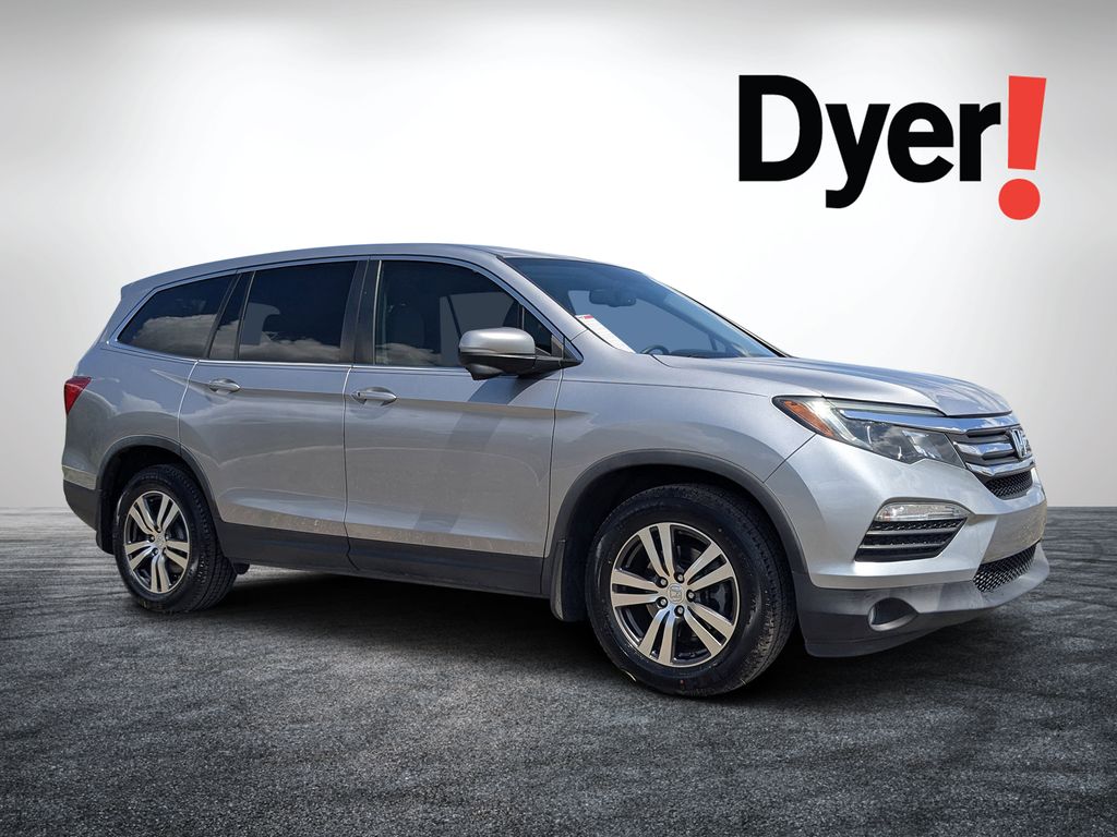 Lunar Silver Metallic 2017 Honda Pilot SUV / Crossover Front-Wheel Drive 6-Speed Automatic