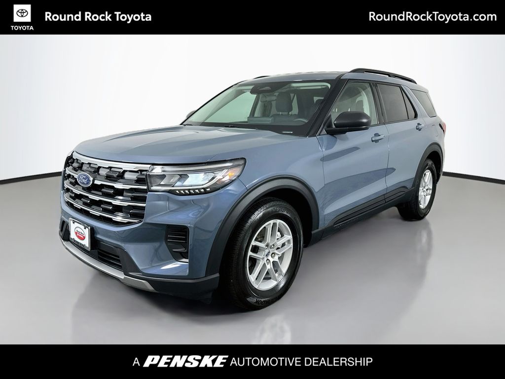Vapor Blue Metallic 2026 Ford Explorer SUV / Crossover Rear-Wheel Drive Automatic