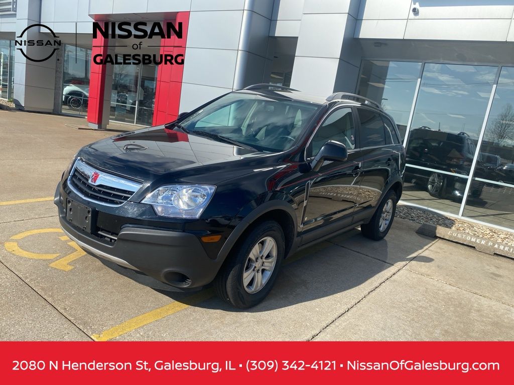 Onyx Black 2008 Saturn VUE XE V6 AWD SUV / Crossover All-Wheel Drive 6-Speed Automatic