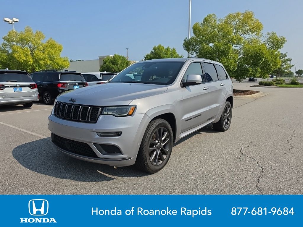 Billet Silver Metallic Clearcoat 2018 Jeep Grand Cherokee SUV / Crossover 4X2 8-Speed Automatic