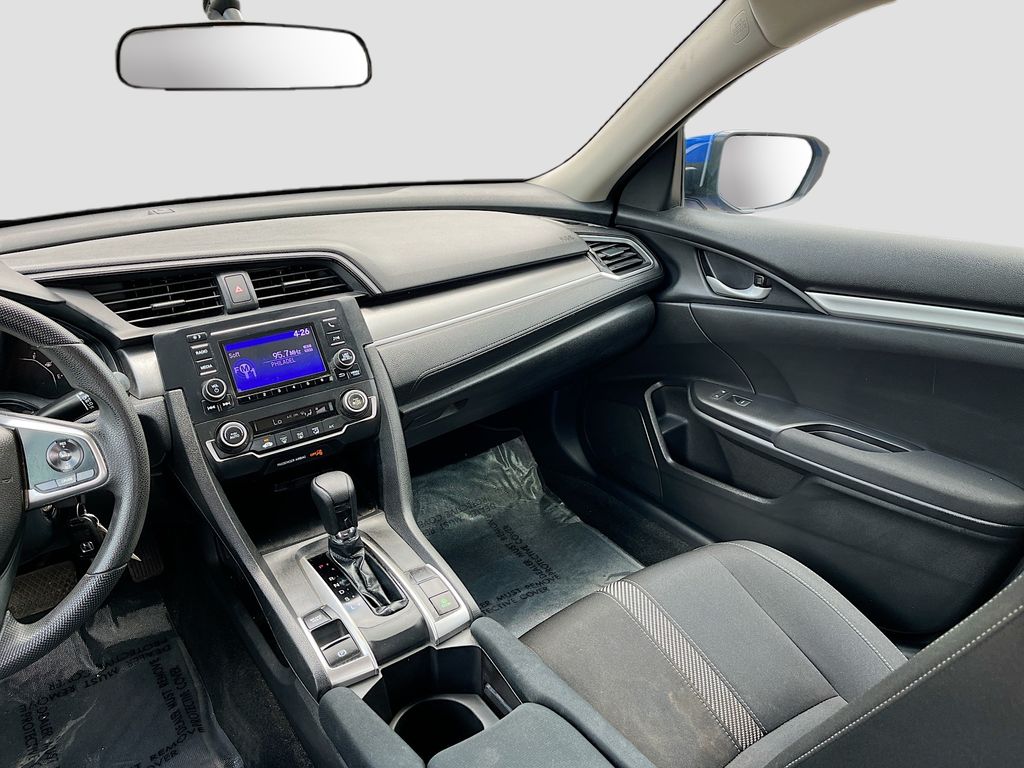 2018 Honda Civic LX Blue at DeMontrond Automotive Group