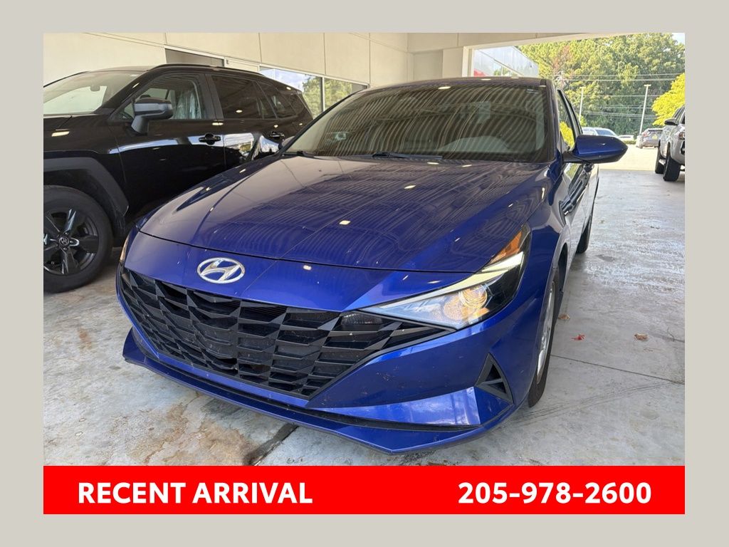 Intense Blue 2022 Hyundai Elantra Sedan Front-Wheel Drive Continuously Variable Transmission