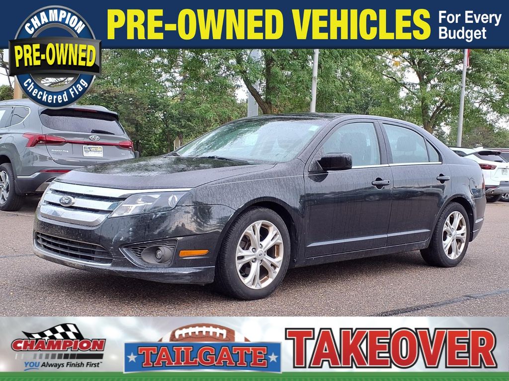 Tuxedo Black 2012 Ford Fusion Sedan Front-Wheel Drive 6-Speed Automatic