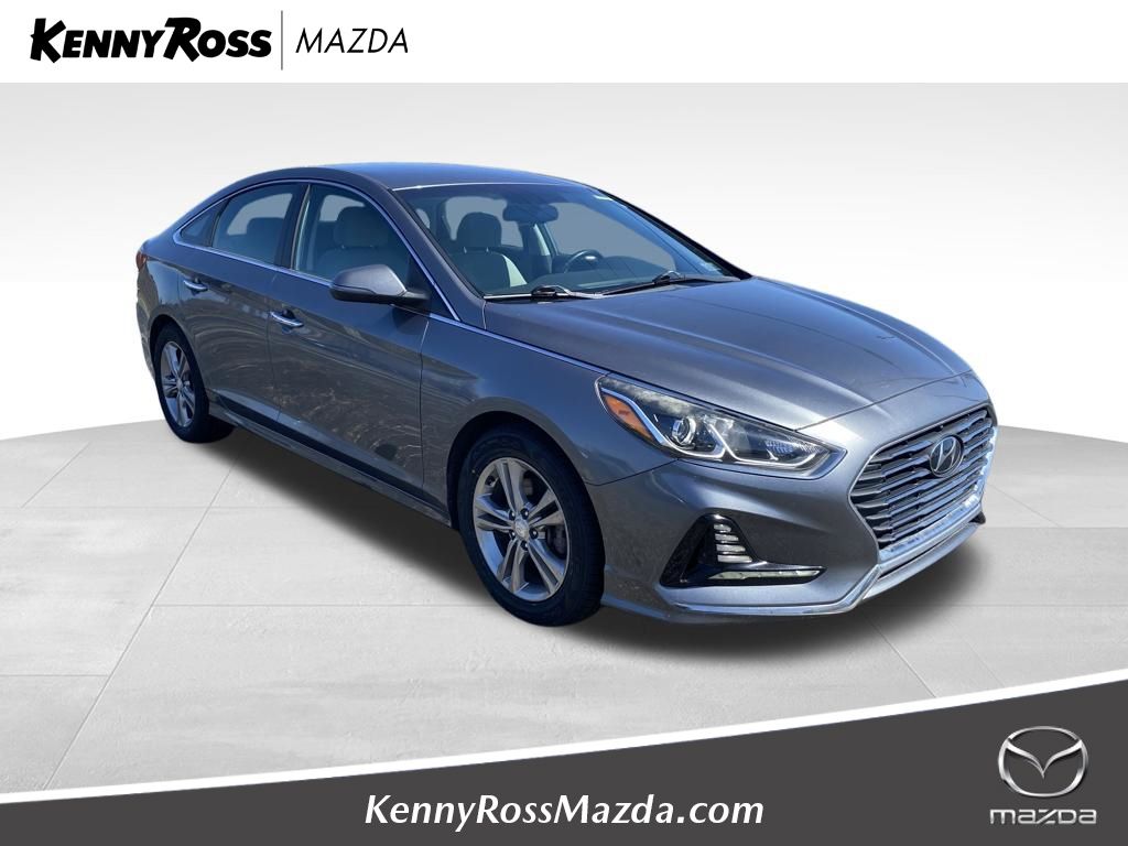 Machine Gray 2018 Hyundai Sonata SEL FWD Sedan Front-Wheel Drive 6-Speed Automatic