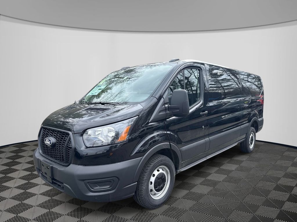 Black 2026 Ford Transit Cargo 250 Low Roof RWD Van Rear-Wheel Drive