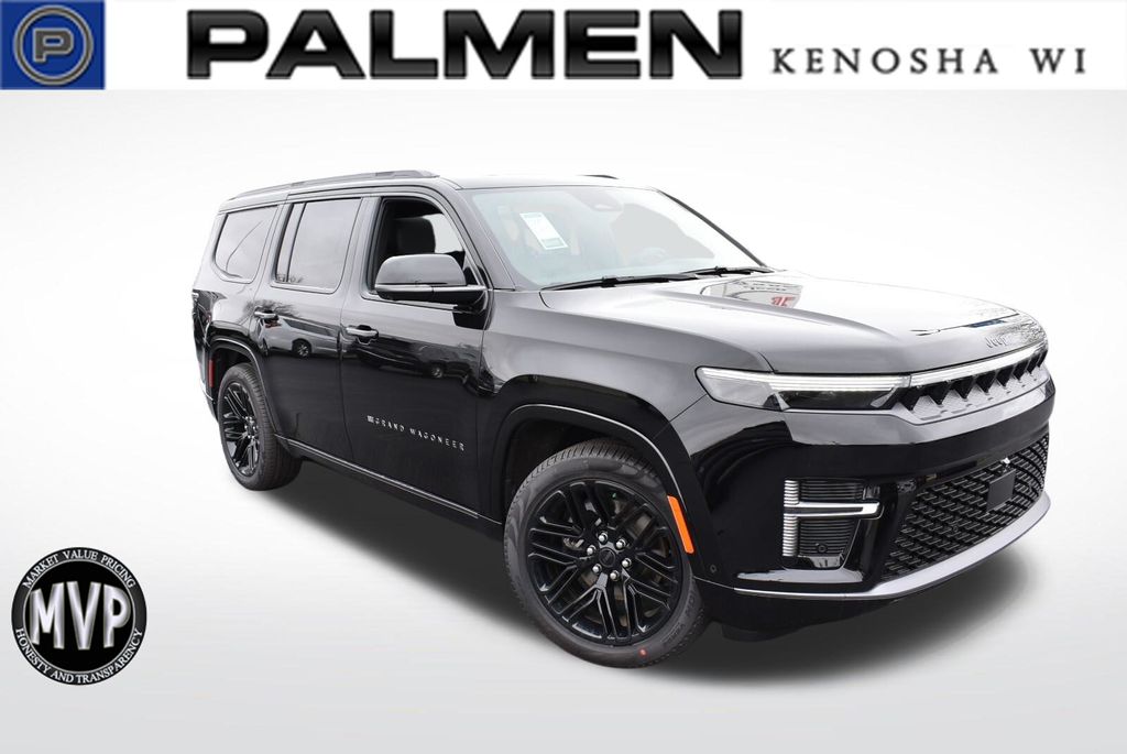 High Gloss Black 2026 Jeep Grand Wagoneer Limited Reserve 4WD SUV / Crossover Four-Wheel Drive 8-Speed Automatic