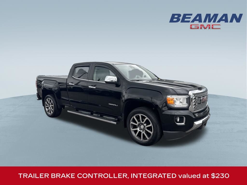 Onyx Black 2019 GMC Canyon Pickup Truck Four-Wheel Drive 8-Speed Automatic