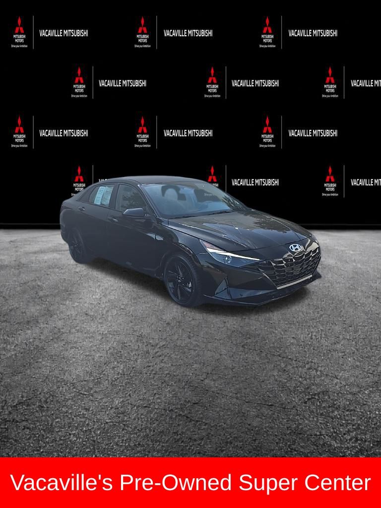 2023 Hyundai Elantra Hybrid Blue
