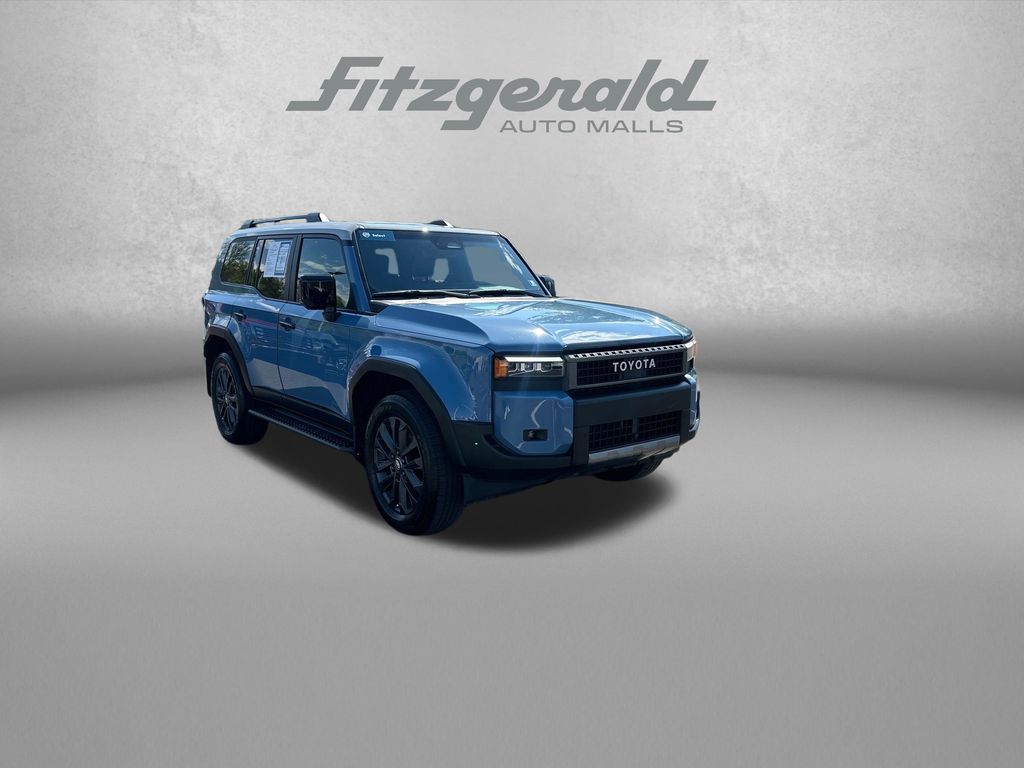 Heritage Blue/Gray Scape 2024 Toyota Land Cruiser SUV / Crossover Four-Wheel Drive 8-Speed Automatic
